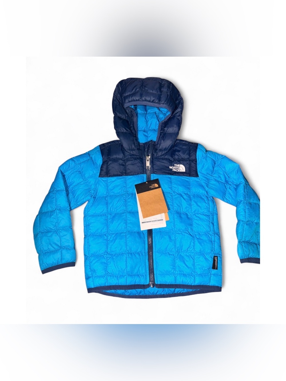 Kids Blue Quilted The North Face Jacket